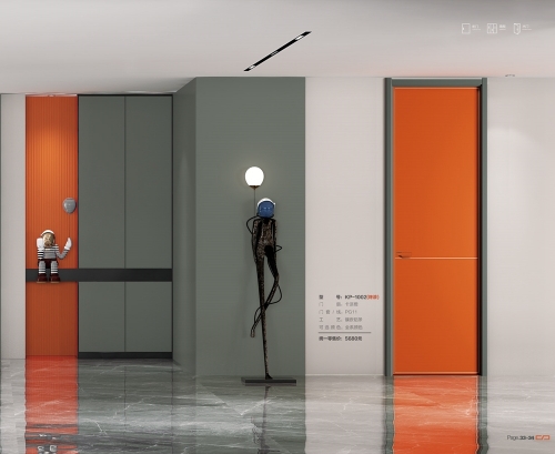 净味无漆木门KP-1002